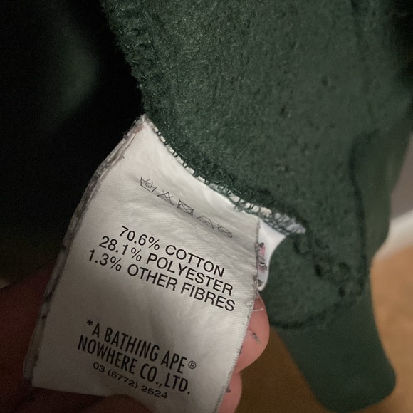 Bape Small Authentic Zip Hoodie - Picture 6 of 7